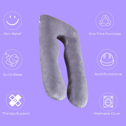 Pregnancy Support Pillow – Full Body U-Shape